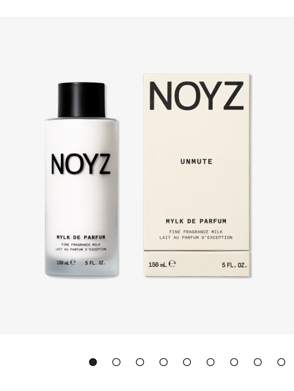 NOYZ Milk De Parfum Spray - Unmute